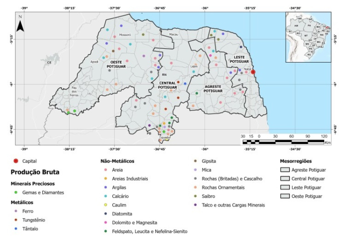 SGB apresenta estudo que revela o potencial mineral estratégico do Rio Grande do Norte