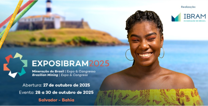 Exposibram 2025 deverá reunir 30 mil profissionais da mineração na Bahia