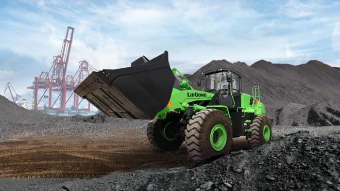 LiuGong estreia na Exposibram com o lançamento da pá carregadeira elétrica 870HE