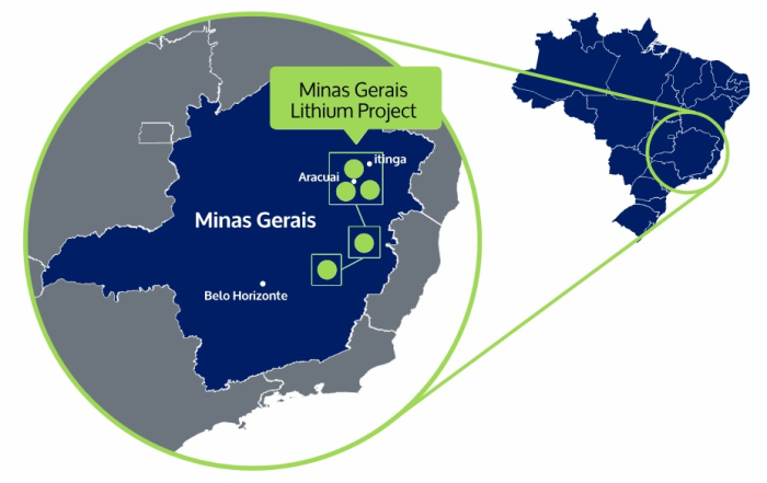 Atlas Lithium divulga os avanços obtidos para a implementação do projeto Neves