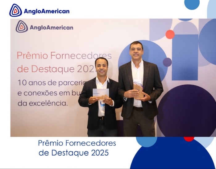 Premiação da Anglo American fortalece relacionamento com a Metso