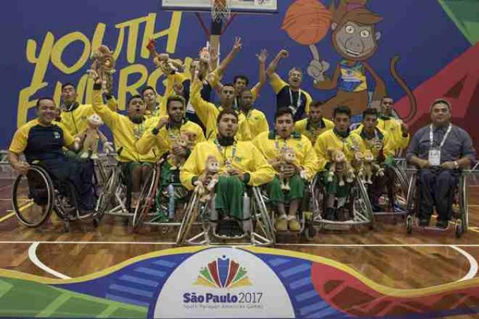 Atleta de Niquelândia é campeão nos jogos Parapan-americanos de basquete em cadeira de rodas