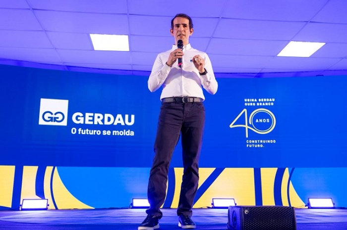 Gerdau celebra 40 anos da operação da Usina Ouro Branco