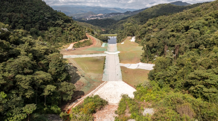 Vale conclui obras de descaracterização da barragem B7A na Mina de Águas Claras, em Nova Lima (MG)