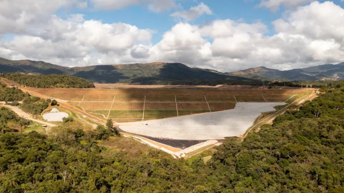 Vale conclui reforço da barragem Norte Laranjeiras, na Mina Brucutu, em Barão de Cocais