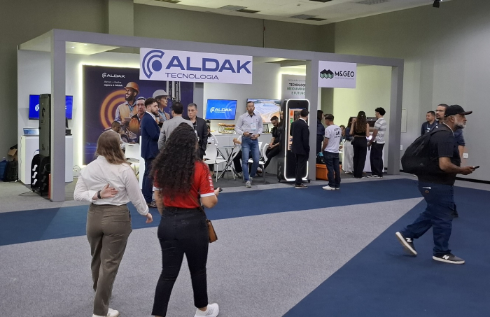 Aldak mostrou na Exposibram o impacto da conectividade na eficiência e segurança da mineração