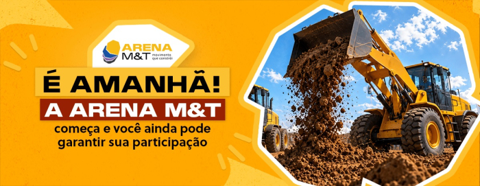 Arena M&T começa amanhã no Paraná com demonstrações de máquinas e equipamentos