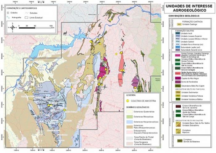 CPRM lança informe de recursos agrominerais na Bahia