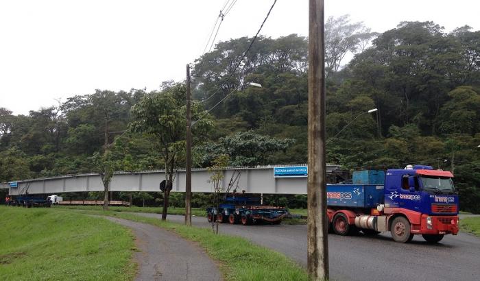 Usiminas Mecânica entrega maior viga já fabricada em Ipatinga