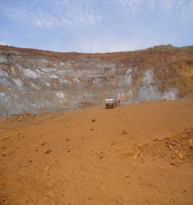 Mina Pedra de Ferro, da Bamin (foto: CBPM)