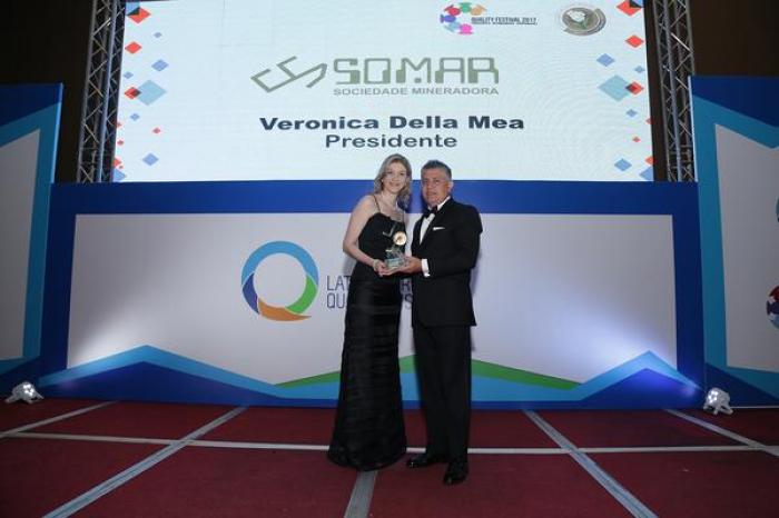 Somar recebe premiação internacional de qualidade